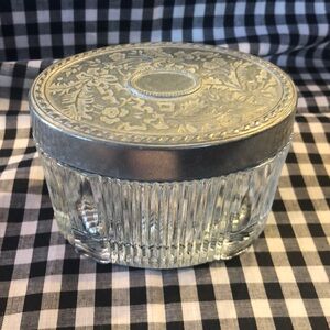 Avon glass trinket dish